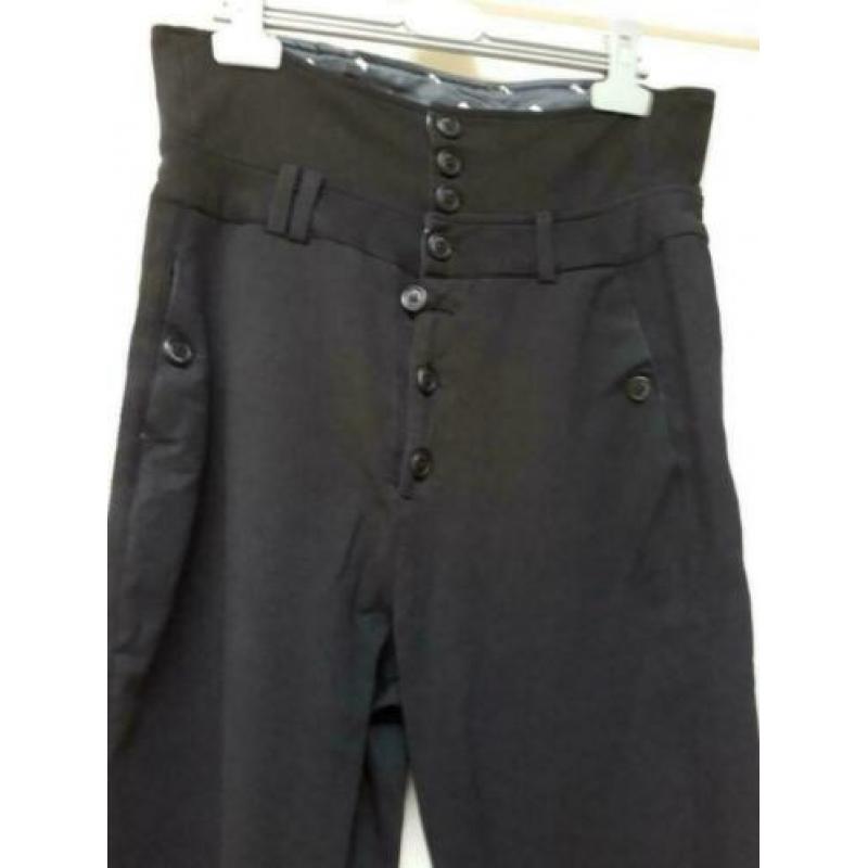 Zwarte 10Days broek in nieuwstaat (mt 1)