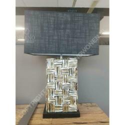 TAFELLAMP MET SCHELPEN 50CM luxe, luxury , metropolitan