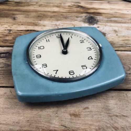 Vintage klok, klokje, DRR, wandklok, klokken, uurwerk, oude