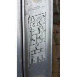 Altrex dubbele ladder 2x12 treden