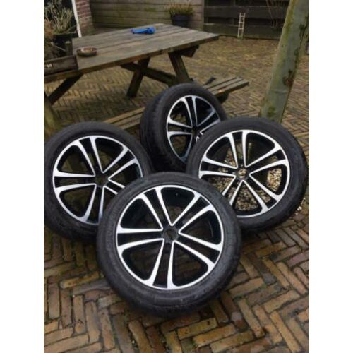 Kia Sportage velgen met goeie zomerbanden 18”