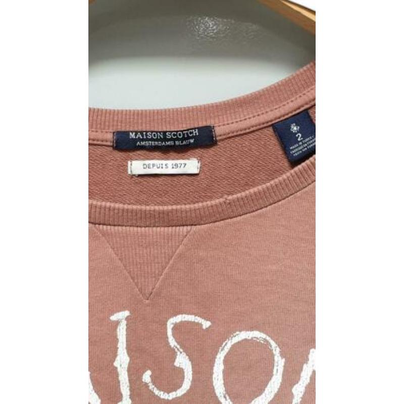 Maison Scotch leuke ongedragen sweater maat 2 (M)