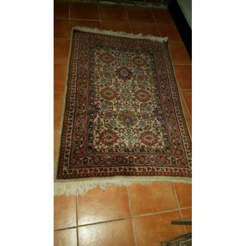 Mooi warm Perzisch TAPIJT/KLEED 102x150 cm
