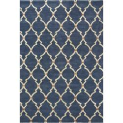 Sanderson Empire Trellis Indigo 230 x 170 brink en campman