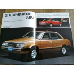 Subaru folder uit 1981
