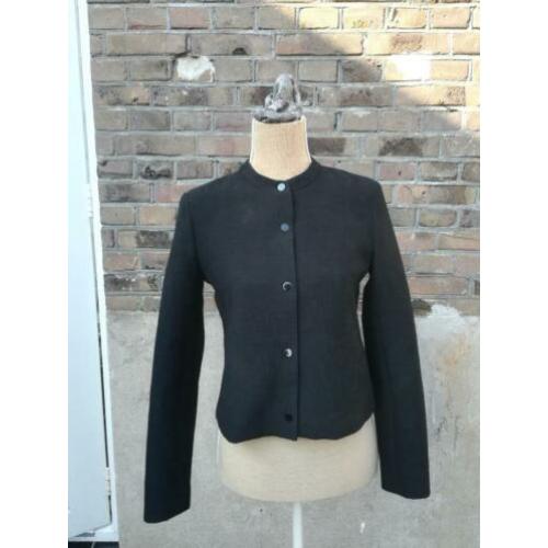 Sandro Paris zwart kort dames jasje, maat S/36