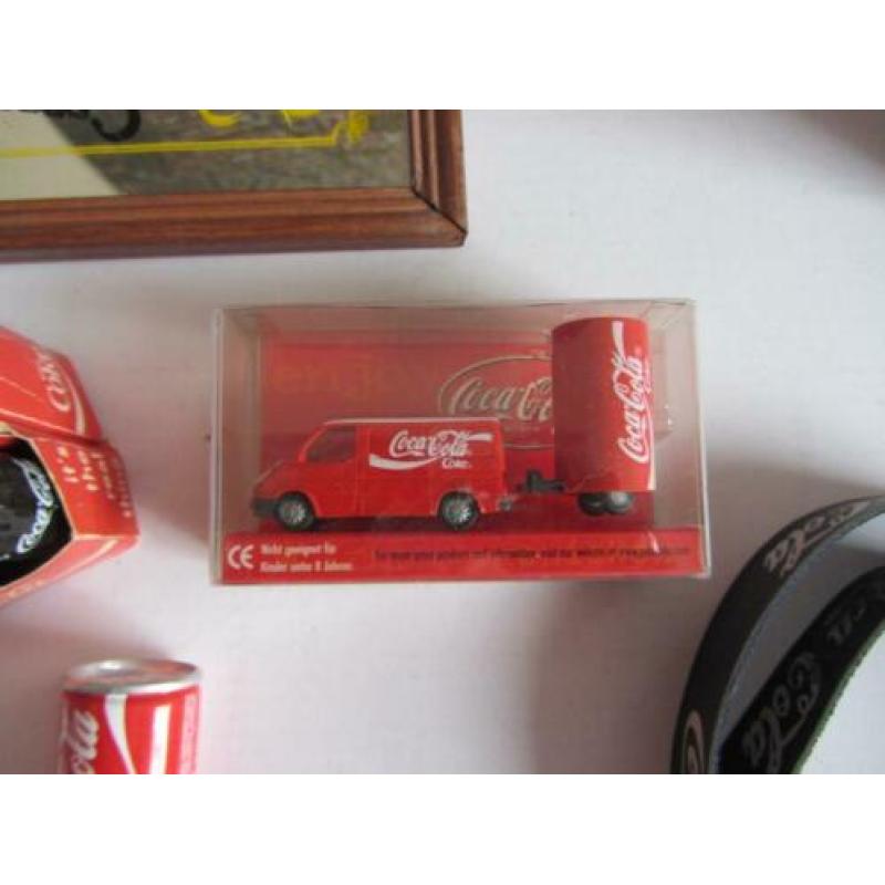coca cola reclame 8 verschillende artikelen.