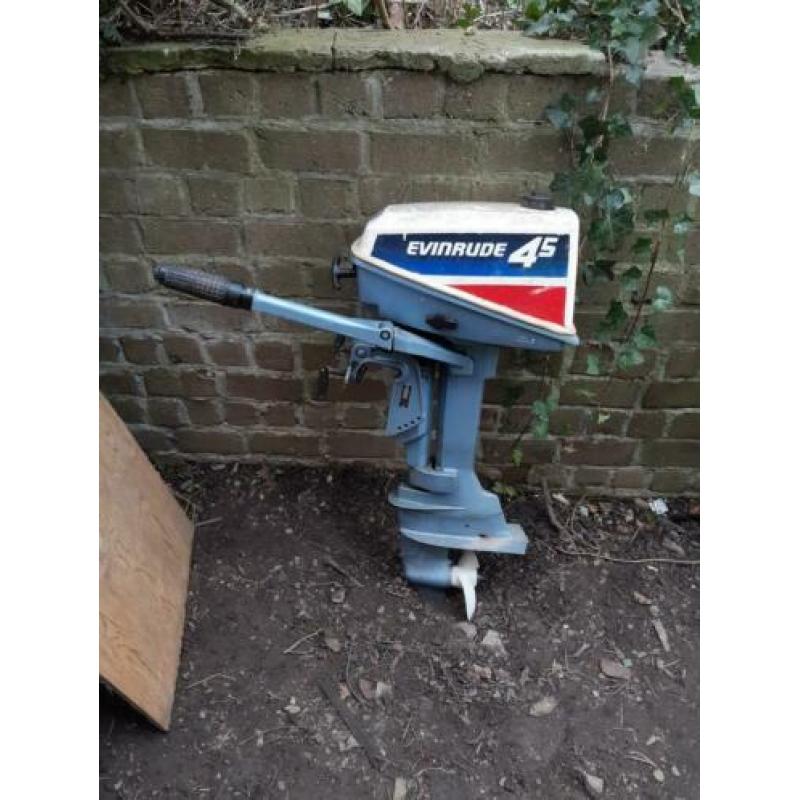 Evinrude 4.5 pk buitenboordmotor