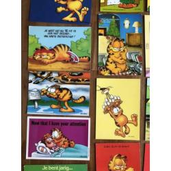Garfield. Partij van 34 ansichtkaarten.