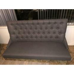Eetkamer bankje + 3 stoelen (merk CARLA)