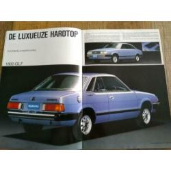 Subaru folder uit 1981
