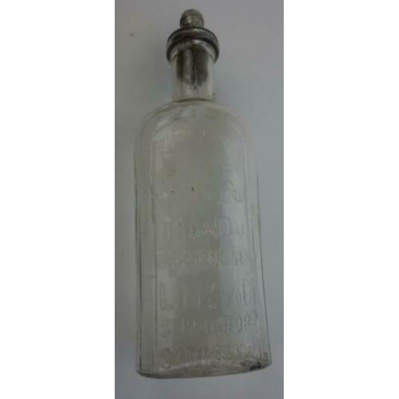 Leeg fles je spoelwater in ze orginele verpakking