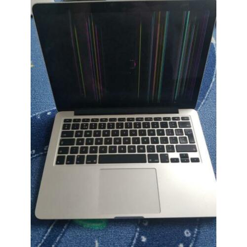 MacBook Pro 13inch Retina i5 2015 (BEELDSCHERM KAPOT)