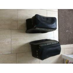 Te koop Harley Davidson leren zijtassen