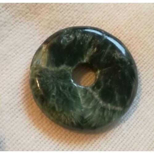 Serafiniet hanger in donutvorm - diameter 3cm