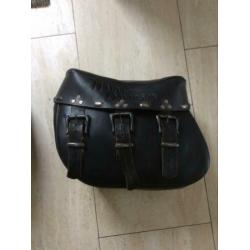 Te koop Harley Davidson leren zijtassen