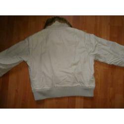 Beige dames Gstar winterjas maat M