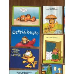 Garfield. Partij van 34 ansichtkaarten.