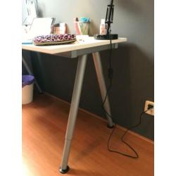 Bed 200x80 cm. Wit. (KAN in combinatie met bureau)