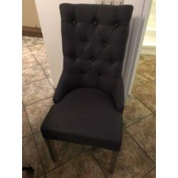 Eetkamer bankje + 3 stoelen (merk CARLA)