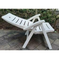 2 st Hartman verstelbare stoelen, tuinstoelen