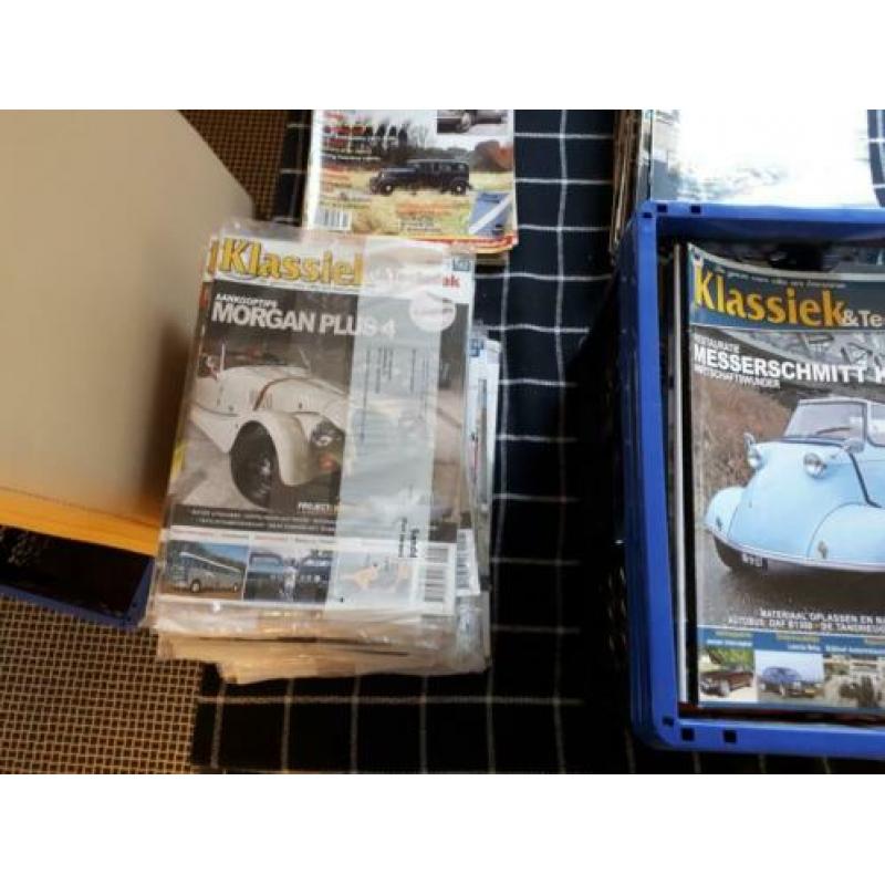 Oldtimer tijdschriften, vnl. Klassiek&Techniek