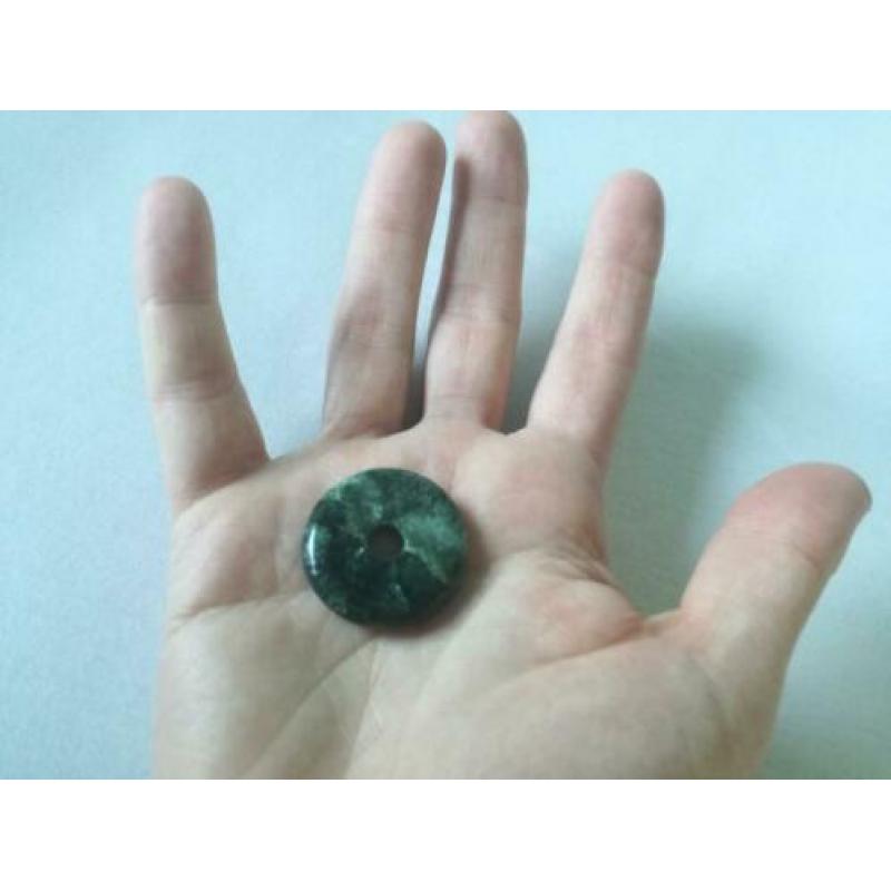 Serafiniet hanger in donutvorm - diameter 3cm