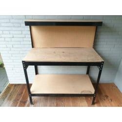 Werkbank Stalen Frame Met MDF Platen 115 x 55 x 140