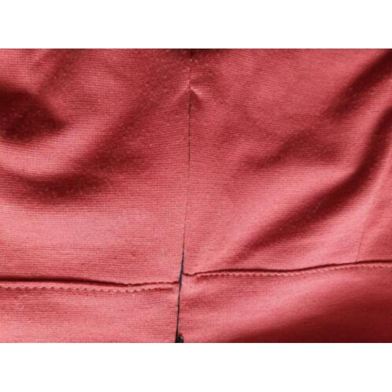 Oranje mini rokje maat M/L 40/42