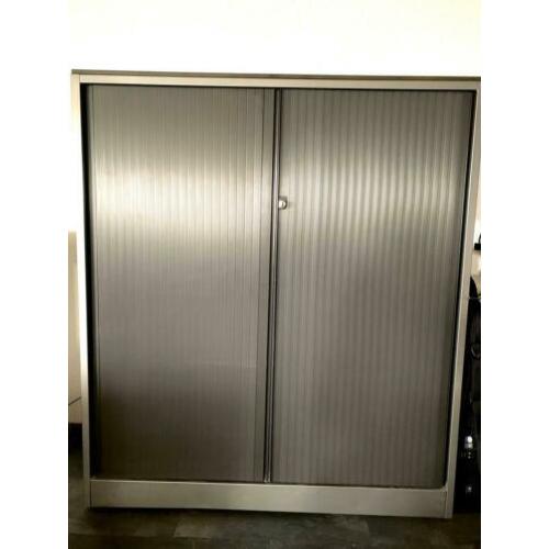 Ahrend Roldeurkast Antraciet Donkergrijs H140 x B120 x D45