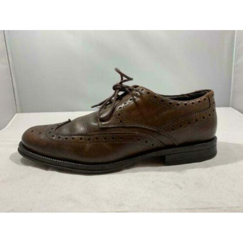 Comfortabele bruine Hush Puppies veterschoen, mt 42
