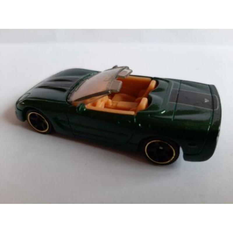 Chevrolet Corvette Convertible groen Matchbox 2000 Thailand