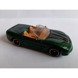 Chevrolet Corvette Convertible groen Matchbox 2000 Thailand