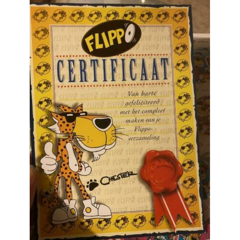2x complete Flippo map inclusief certificaat