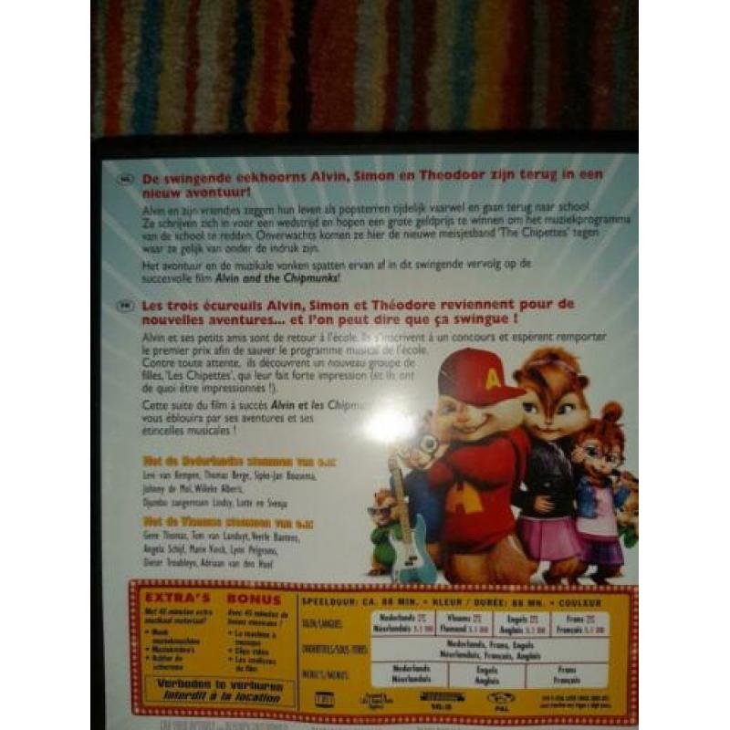 Alvin and the chipmunks deel 1, 2 en 3