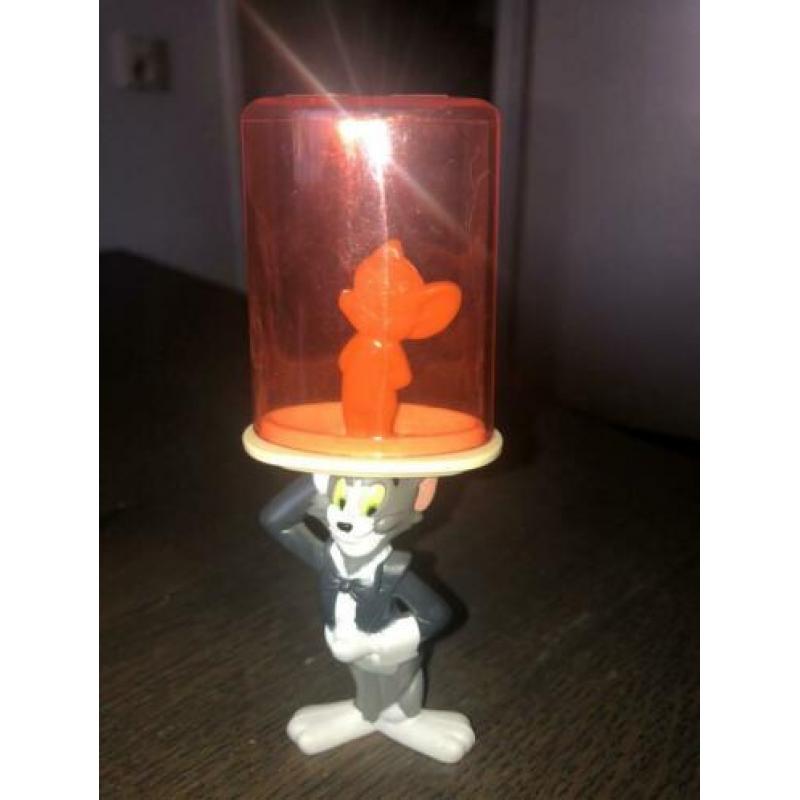 Tom & Jerry set. Ijs vorm & sinaasappel pers beker. Nieuw
