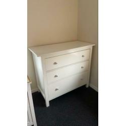 Ladekast wit - 3 laden - 96x110x51