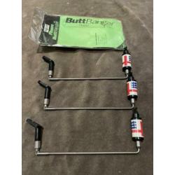 3x solar tackle butt banger swinger 140mm 3-lions fluoro
