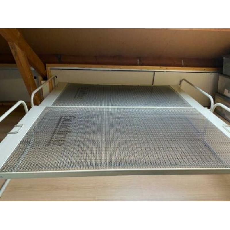 2x Auping bedden met spiraalbodem