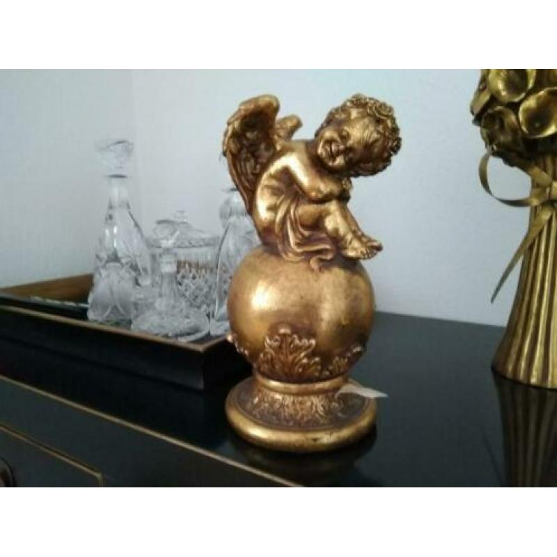 Baroque gouden Engel helemaal gaaf