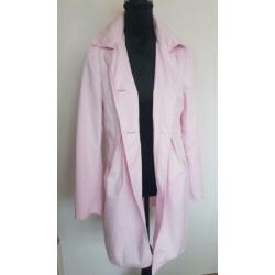 Jas trenchcoat lichtroze United Colors of Benneton/ S/M