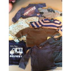 Leuk pakket babykleding jongen maat 62