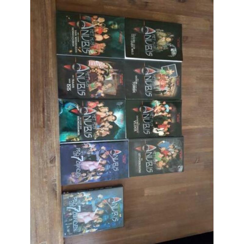Complete boekenserie het huis Anubis