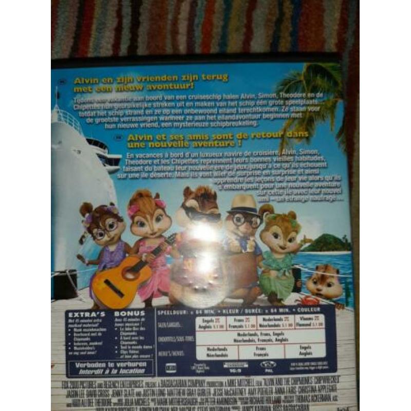 Alvin and the chipmunks deel 1, 2 en 3