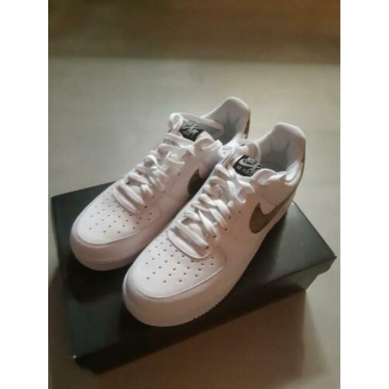 Nike air force 1, retro snake, maat 43
