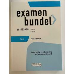 Examenbundel havo Nederlands 2017/2018