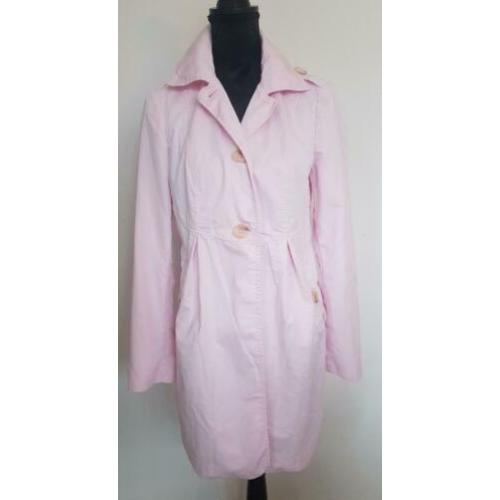 Jas trenchcoat lichtroze United Colors of Benneton/ S/M