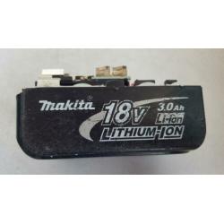 2 x makita batterij voor de knutselaar