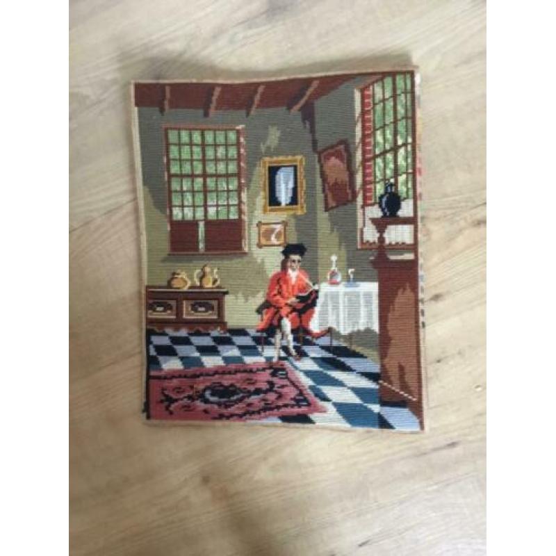 Oude decoratieve koffer