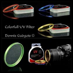 Dennis Gadgets : UV filter pro 1 of Color div maatvoeringen